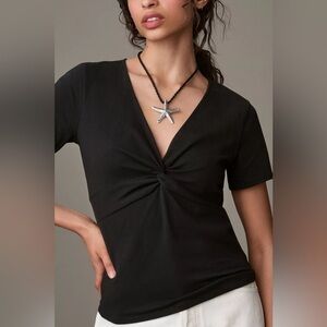 NWT Nation LTD Caprice Twisted Tee